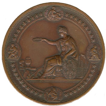 Small Award Medal - 1876 Exposition