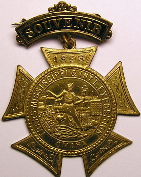 1898 expo badge