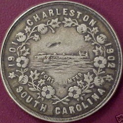 Charleston South Carolina Silver Medal
