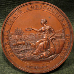 Georgia State Ag medal