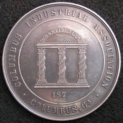 Colmubus GA Industrial Association Medal