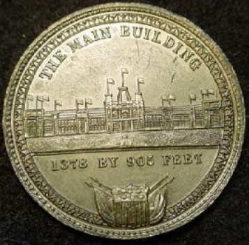 1886 North Central & South American Expo Medal