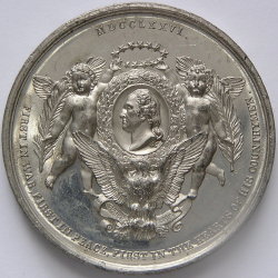 1876 Danish Medal Centennial Exhibition. Baker-426B