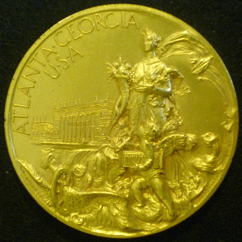 Gold Medal 1895 Atlanta Cotton States Exposition
