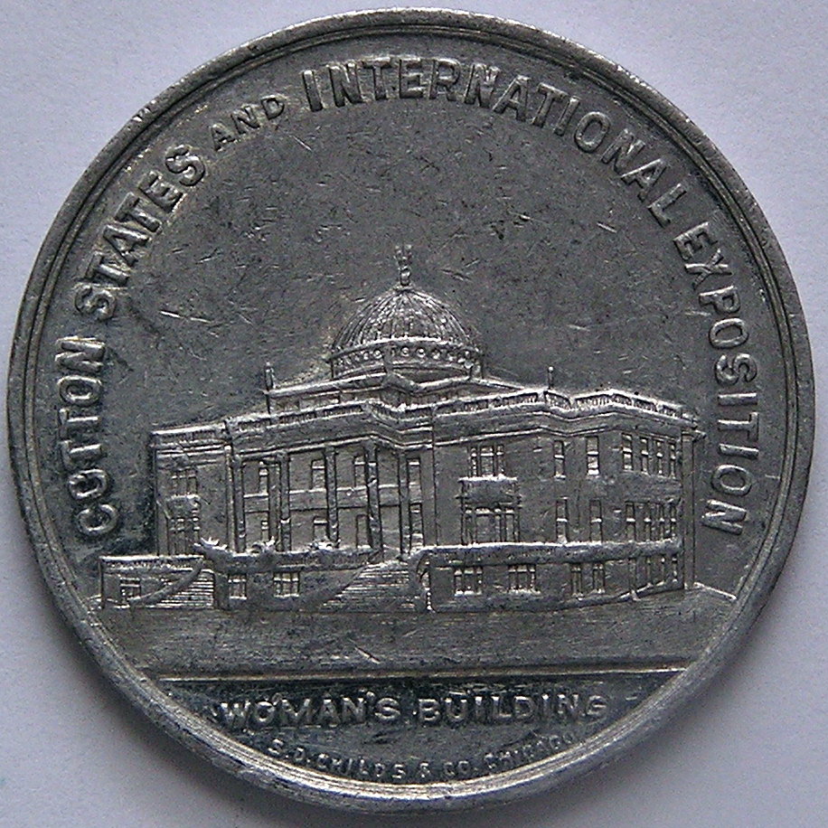 Woman's Building Medal 1895 Atlanta Cotton States and International Exposition
