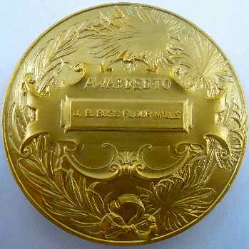 Gold medal 1901-1902 Exposition
