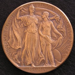 1904 Bronze Medal Award