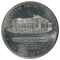1915 NGC MS64 HK-403 Arkansas Panama Pacific Exposition So Called Dollar