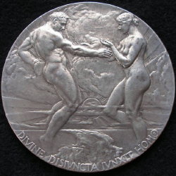 1915 Silver Award Medal Panama-Pacific Exposition