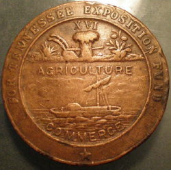 For Tennessee Exposition Fund Medal at 1915 Pan-Pac Exposition