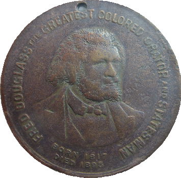 Frederick Douglas Commemorative Medal- Bronze