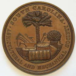 South Carolina Agricultural and Mechancial Society Award Medal