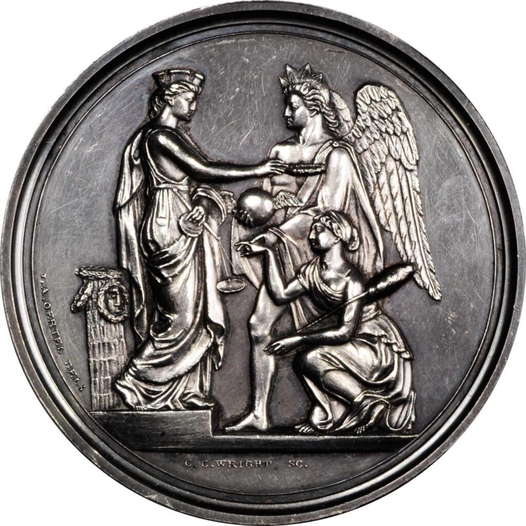 silver medal 1853 New York World's Fair