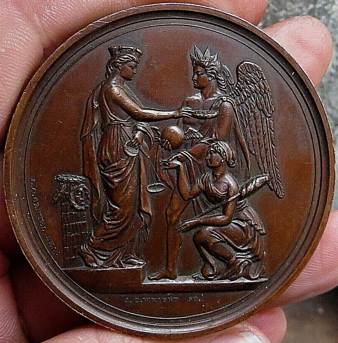 1853 Bronze Medal
