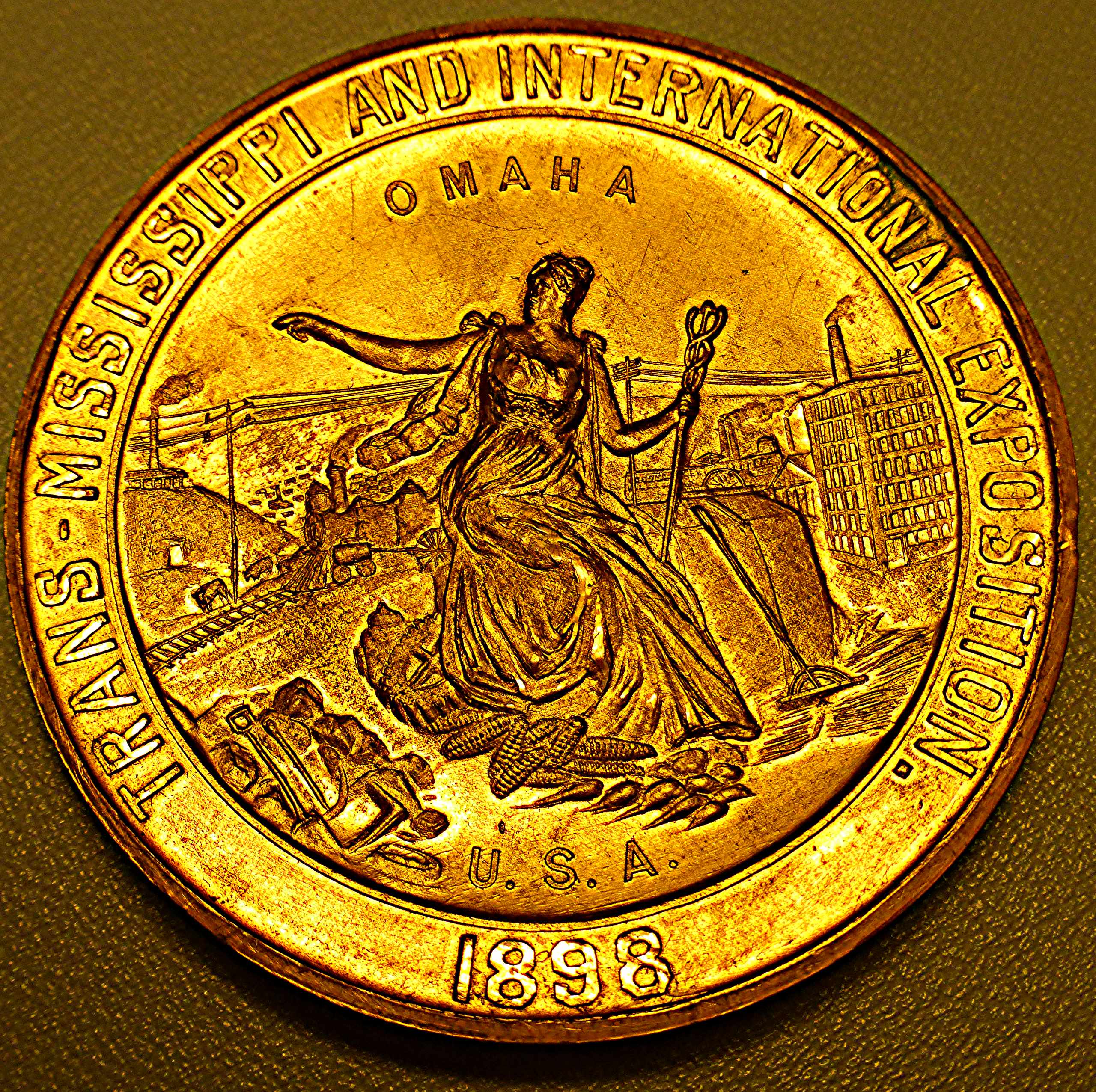 1898 Trans-Mississippi Exposition Medals – Omaha World’s Fair Collectibles