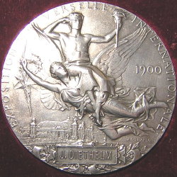 Medals of 1900 Paris Universal International Exposition