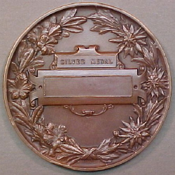silver award medal 1909 Seattle expo
