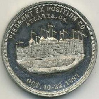 1887 Piedmont Atlanta Exposition medal