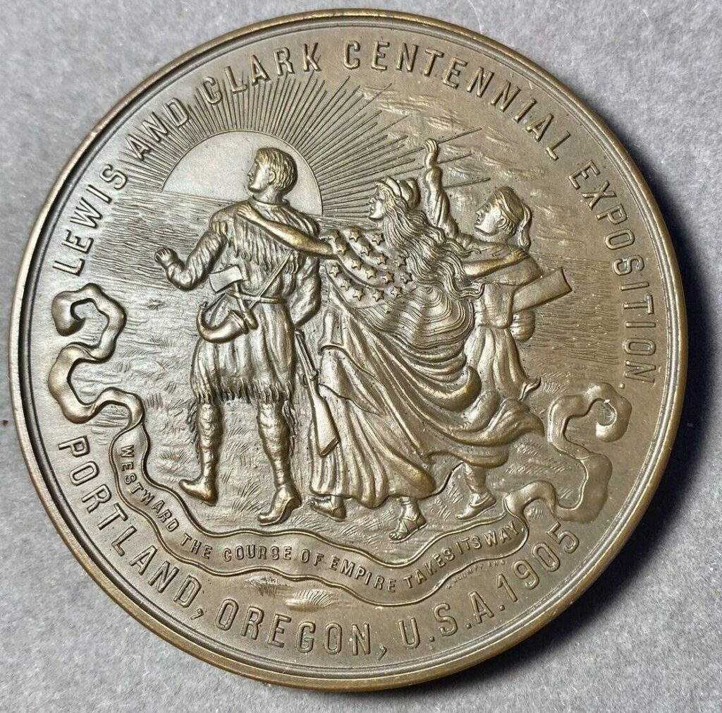 1905 Portland Expo Medal