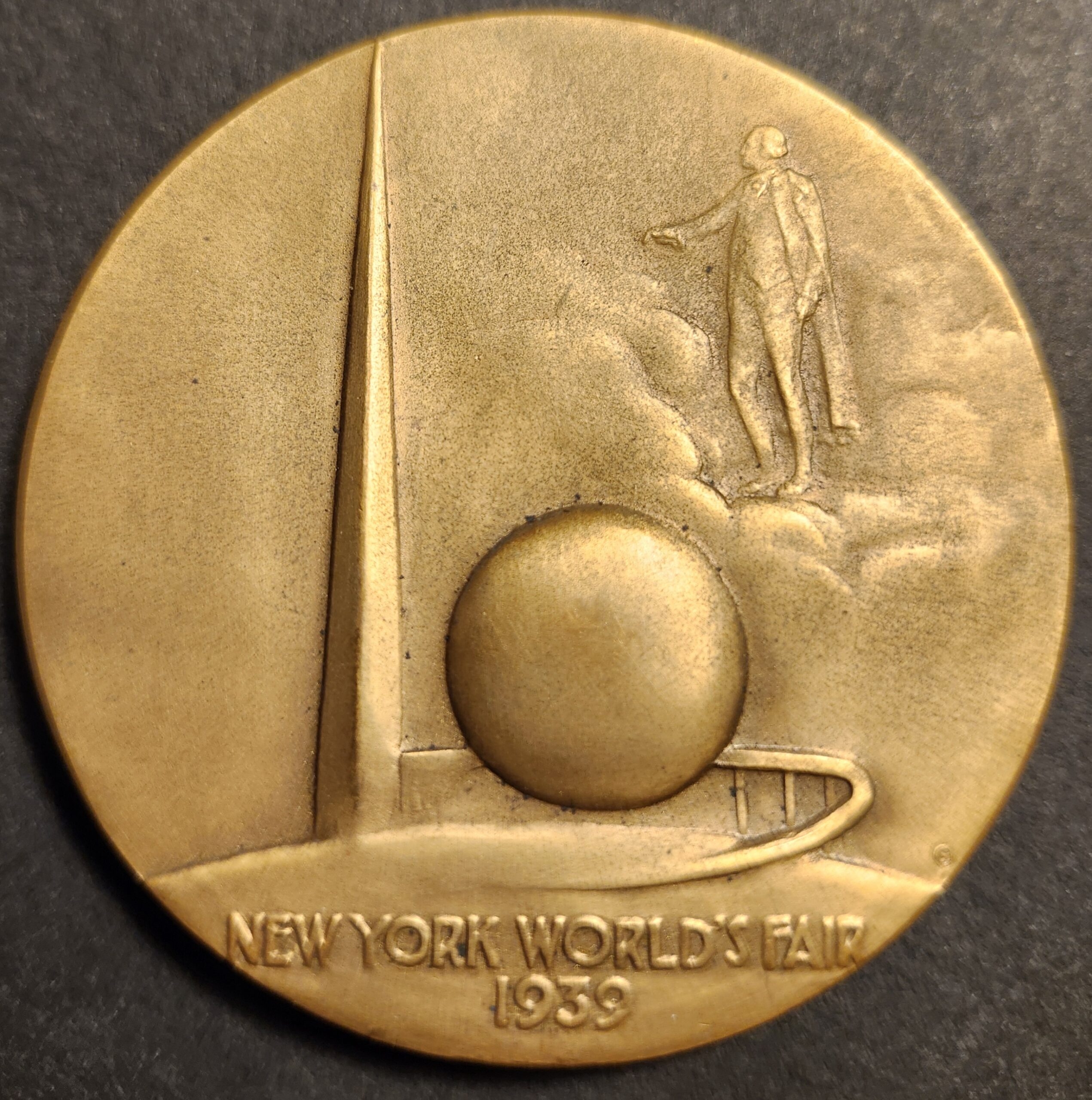 official medal 1939 New York World's Fair